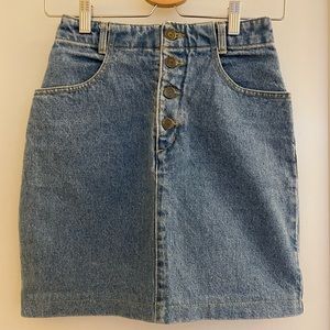 Guess A-line Denim Skirt